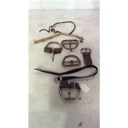 Lot of Used Hardware and Buckles