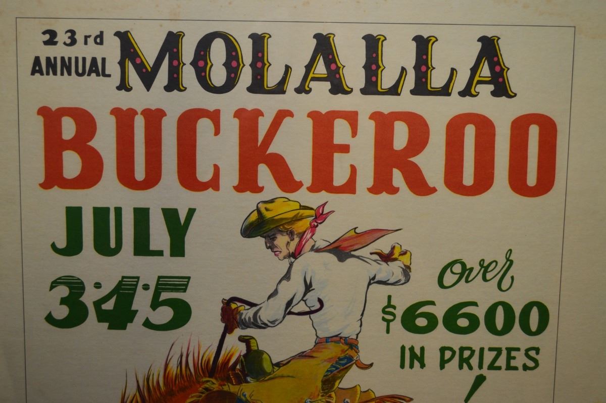 Molalla Rodeo poster 23rd annual