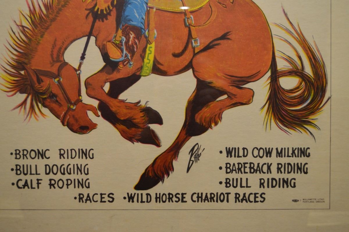 Molalla Rodeo poster 23rd annual