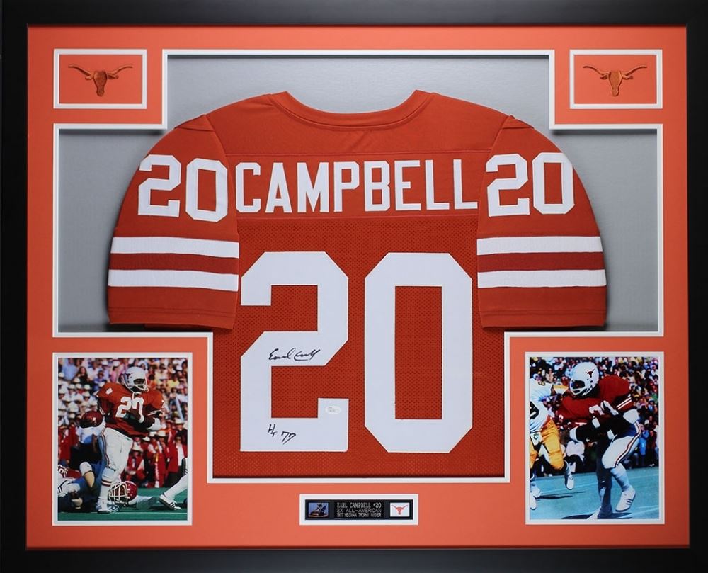 earl campbell texas jersey