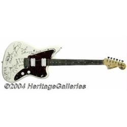 The Blasters: Fender Squier Jagmaster signed