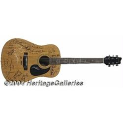 1996 Long Beach Blues Festival Signed Guitar.