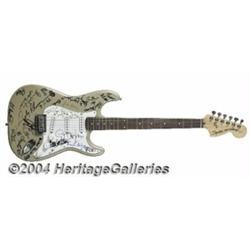 Blues Legends Signed Guitar from 2001 Long