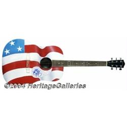 Garth Brooks Signed Custom USA Acoustic
