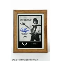 The Cars: Elliot Easton Signed Magazine Page.