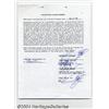 Image 1 : Cheap Trick Band Signed Document. Signed
