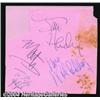Image 1 : Jimi Hendrix Experience Signed Album Page. Ink