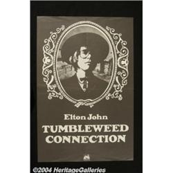 Elton John Original Promotional Poster for