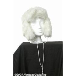 Elton John Vintage Faux Fur Hat. Showcasing a