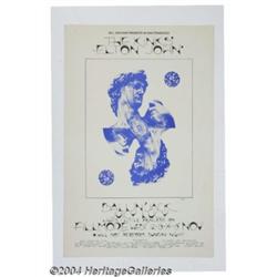 Elton John Original Concert Poster - November