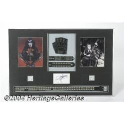 KISS: Gene Simmons Worn Costume Display. Large