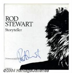 Rod Stewart Signed "Storyteller" Box Set