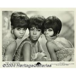 The Supremes Vintage Signed Photograph.
