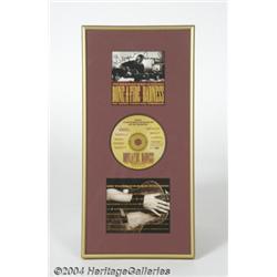 George Thorogood Signed Framed Display. Signed