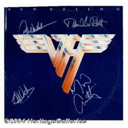 Van Halen Group Signed Album - Van Halen
