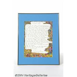 Wings: Denny Laine Original Lyrical Artwork -