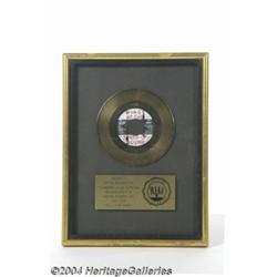 Wings RIAA Certified Sales Award - "Silly Love