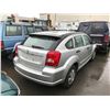 Image 2 : 2007 DODGE CALIBER, GREY, HATCHBACK, GAS, AUTOMATIC, VIN#1B3HB28B17D285830, 120,601KMS,