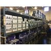Image 2 : 2 BAYS OF EASY-RECT SHELVING INCLUDES 3 UPRIGHTS/16 CROSSBARS/8 WOODEN SHELVES