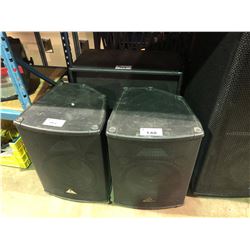 3 ASSORTED SPEAKER CABINETS