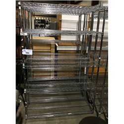 LARGE METAL METRO RACK
