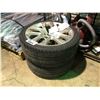Image 1 : PAIR OF R18 SNOW TIRES ON HYUNDAI