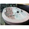 Image 2 : CAL SPA HOT TUB STERLING SILVER 100X100 ACRY, 20 STAINLESS STEEL HALO JETS, GATE VALVE, 50SQ FT