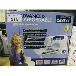 BROTHER CS-6000 HEAVY DUTY SEWING MACHINE IN BOX