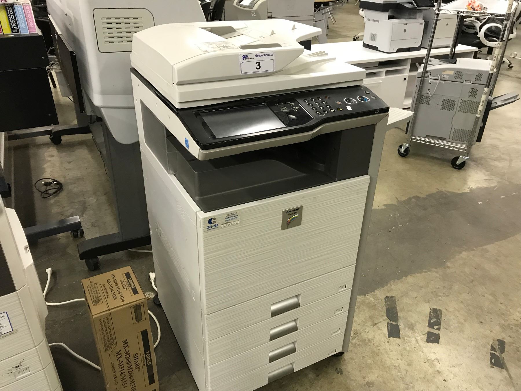 SHARP MX-3100N DIGITAL MULTIFUNCTION COPIER