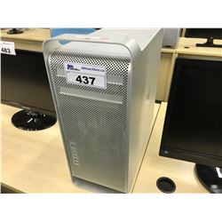 APPLE MAC PRO, MODEL A1186, SERIAL NUMBER G885109HXYL, WITH APPLE KEYBOARD,