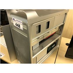 APPLE MAC PRO, MODEL A1289, SERIAL NUMBER YM0430W7EUF, WITH APPLE KEYBOARD,