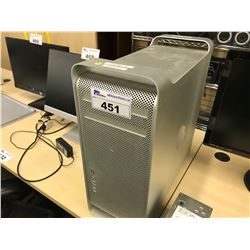 APPLE MAC PRO, MODEL A1289, SERIAL NUMBER H09235ND20G, WITH APPLE KEYBOARD,