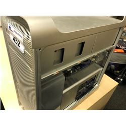 APPLE MAC PRO, MODEL A1186, SERIAL NUMBER G87461970GN, WITH APPLE KEYBOARD,