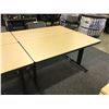 Image 2 : MAPLE 4' X 2' MODULAR COMPUTER TABLE