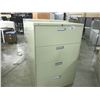 Image 2 : BEIGE 4 DRAWER LATERAL FILE CABINET