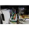 Image 2 : SHELF INCLUDING CUTTING BOARD, KITCHENWARE, AND MORE