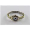 Image 2 : BRAND NEW LADIES DIAMOND WATCH - 2 TONE COLOUR - STRETCH BAND - NIB - WORKS