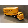 Image 2 : 1940S LINCOLN TOYS ALLIED VAN LINES INC NATIONWIDE MOVING TRUCK WITH TRAILER (RESTORED)