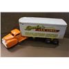 Image 2 : 1940S LINCOLN TOYS VAN LINES TOY TRANSPORT TRUCK WITH TRAILER (TRUCK RESTORED)