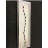 Image 2 : CERTIFIED DIAMOND & SAPPHIRE TENNIS BRACELET, 7.2CT, 12 OVAL SAPPHIRES, CROSSOVER LINK DESIGN,