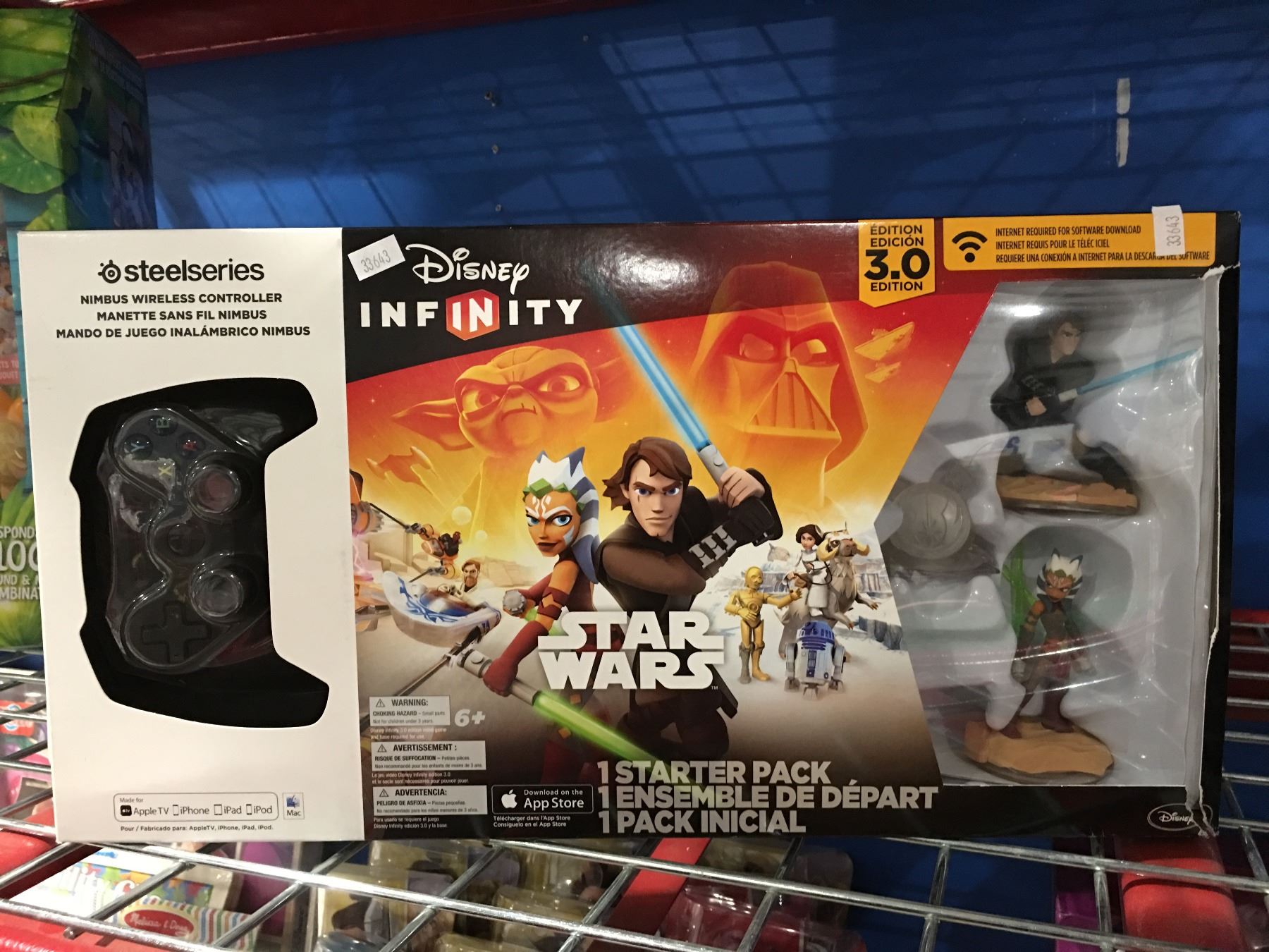 Ps4 Disney Infinity Platform Controllers DISNEY INFINITY STEEL SERIES NIMBUS WIRELESS CONTROLLER STARTER PACK ...