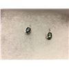 Image 2 : CERTIFIED NEW PAIR MYSTIC TOPAZ & DIAMOND EARRINGS, 2.1 CT OVAL CUT, POST & BUTTERFLY BACKS,