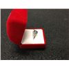 Image 2 : OCEAN MYSTIC TOPAZ & DIAMOND RING, HEART CUT, DEEP RICH BLUE COLOUR, 2 DIAMONDS, STERLING SILVER