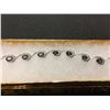 Image 2 : GREEN MYSTIC TOPAZ TENNIS BRACELET, 10X OVAL CUT TOPAZ, 8" LONG