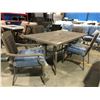 Image 2 : 5 PC OUTDOOR PATIO TABLE SET
