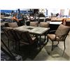 Image 2 : 7 PC OUTDOOR PATIO TABLE SET