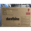 Image 2 : DURAFLAME BIRCH FIREPLACE LOG SET WITH ELECTRIC HEATER
