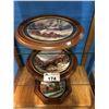Image 1 : GROUP OF 3 BEAUTIFULLY FRAMED COLLECTOR PLATES
