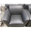 Image 2 : NEW 3 PIECE BLACK LEATHER SOFA, CHAIR & LOVE SEAT COMBO (B1)