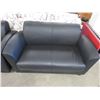 Image 2 : NEW 2 PIECE BLACK LEATHER SOFA & LOVE SEAT COMBO (B1)